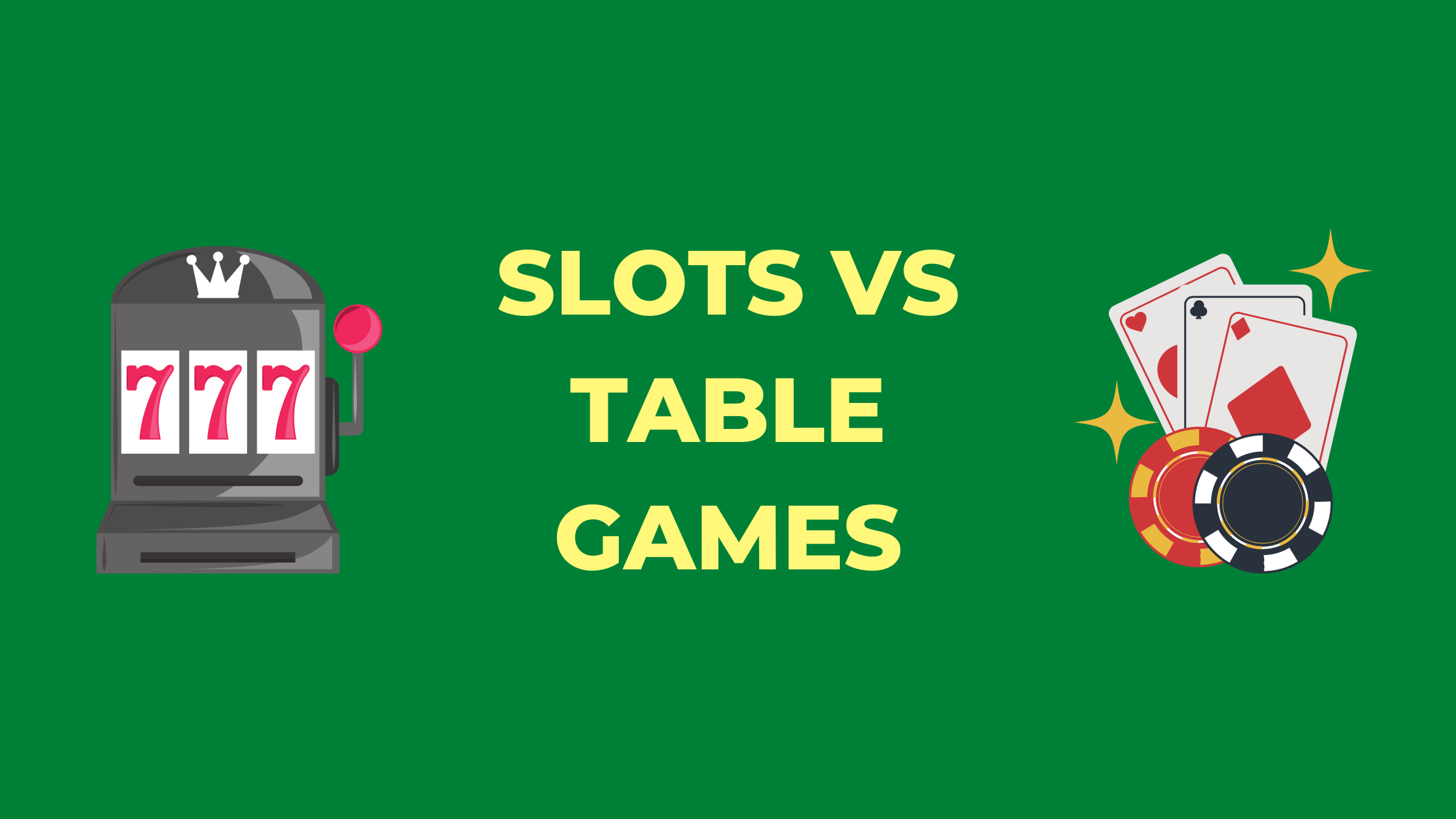 What has better odds slots or table games?